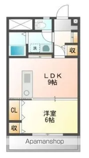 リブハイム土井【5階】の間取り