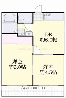 メゾン富田【3階】の間取り