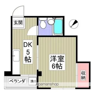 本駒込髙野ビル【2階】の間取り