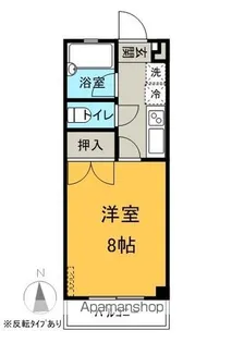 プレステージ芙蓉【101号室】の間取り
