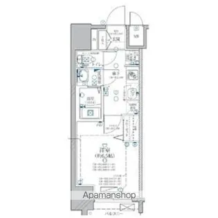 ディアレイシャス矢場町【3階】の間取り