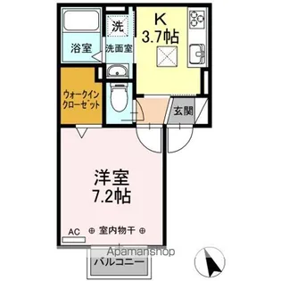 エトーレ【1階】の間取り