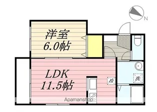 ジョヴァンニ菊水【4階】の間取り