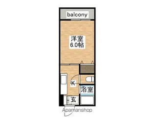 池田ビル【202号室】の間取り