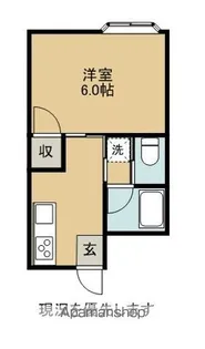 JINハウス【203号室】の間取り