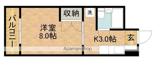 すみれ館Ⅲ【5階】の間取り