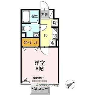 フォルトゥーナ【2階】の間取り