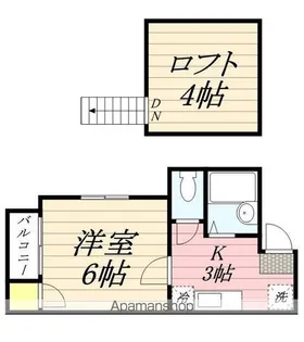 ボヌール博多【1階】の間取り