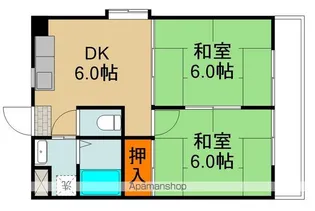 MIWA第3ビル【5階】の間取り