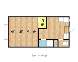 アップルハイツⅡ【101号室】の間取り