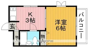 メゾン豊中PART21【3階】の間取り