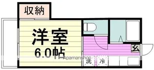 ファーロ中山Ⅱ【205号室】の間取り