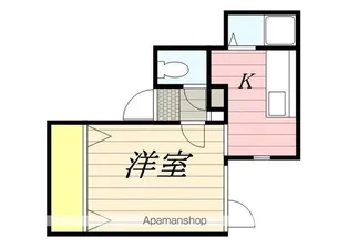 プラザイン月寒【105号室】の間取り