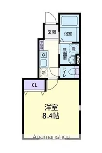 HARVEST PALACE III【1階】の間取り