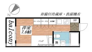 LIGERE南行徳EAST【3階】の間取り