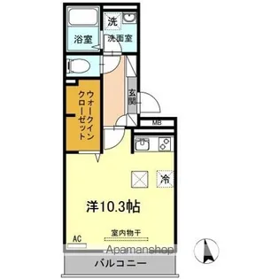 ウエスト ヴィレッジⅡ A棟【3階】の間取り