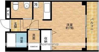 アビタ細川総持寺【5階】の間取り