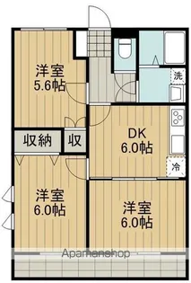 ラーク【1階】の間取り