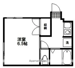 川内高角ハイツ【205号室】の間取り