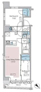 東京都中央区日本橋横山町【マンション】の間取り