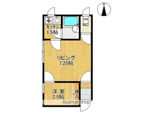 クラッシーⅤ【201号室】の間取り