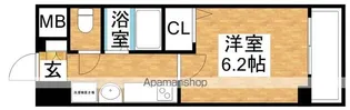 エステムコート新大阪Ⅵエキスプレイス【11階】の間取り