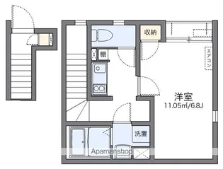 レオネクスト榊【2階】の間取り