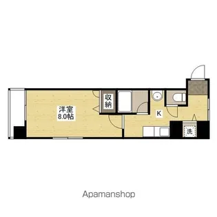 ロアール榎町【4階】の間取り