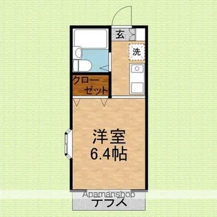セレンディピティ【1階】の間取り