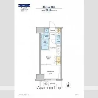 東京都墨田区緑3丁目【マンション】の間取り