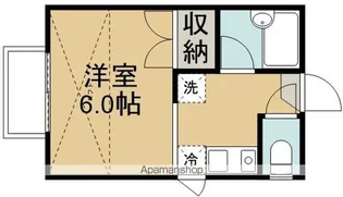 ラ・メゾン【103号室】の間取り