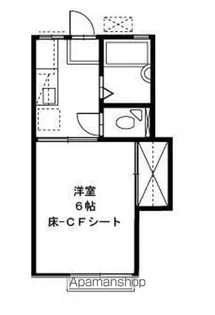 ロータスハイツA棟【1階】の間取り