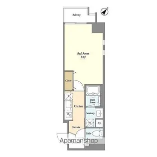 QU4TTRO ARCA 九段(クアトロアルカ九段)【6階】の間取り