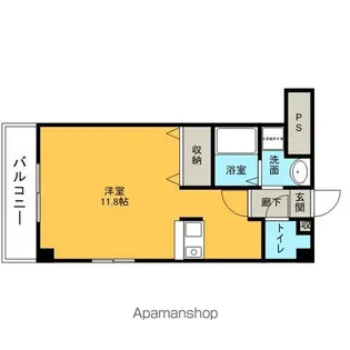 ウイングテラス実籾【3階】の間取り