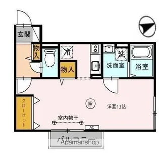 セレッサ花堂 B【1階】の間取り