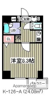 グランヴィラ・サン【7階】の間取り