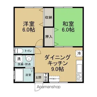 泉荘【5号室】の間取り