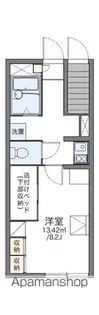 レオパレスペニンシュラA【105号室】の間取り