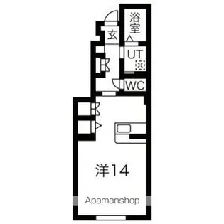 COURT LUANA(コートルアナ)【1階】の間取り