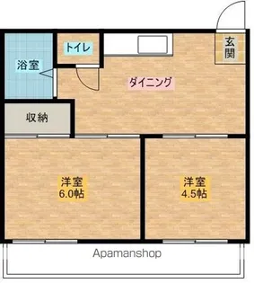 コーポフェニックス【2階】の間取り