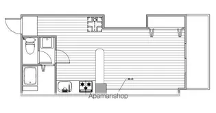 コーポ志村【301号室号室】の間取り