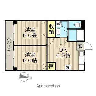 カーサカトレア【303号室】の間取り