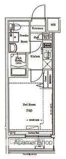 ラフィスタ金町【8階】の間取り
