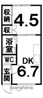VOX5【1階】の間取り