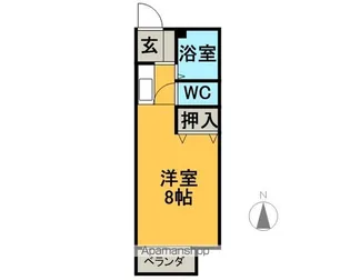 タイケイ・ハイツ【1階】の間取り