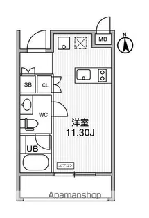 ALTERNA学芸大学【1階】の間取り