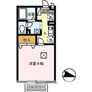 ハーヴェスト【1階】の間取り