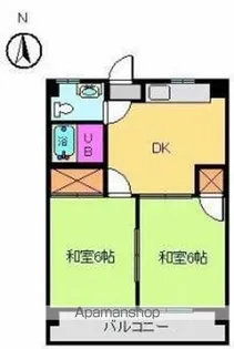 パストラルハイツ【402号室】の間取り
