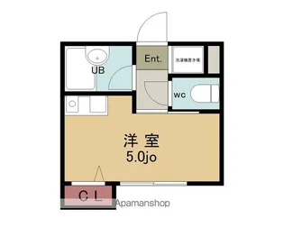 メゾンレーヴ鷺宮【105号室】の間取り