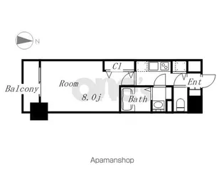 プレサンス新栄町ギャラント【12階】の間取り